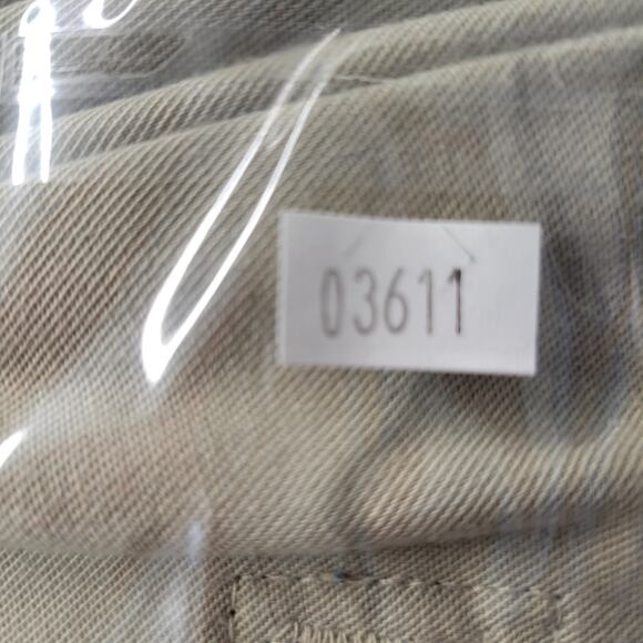 Cintas Cargo Work Pants Mens 30 Tan Comfort Flex Pockets Button Zip #210-62 - Picture 12 of 12